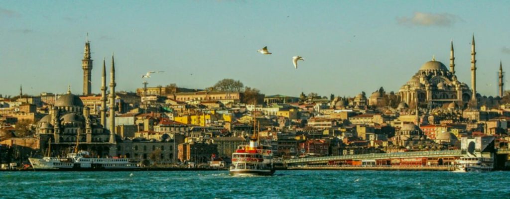 A panoramic view of a Stambul.